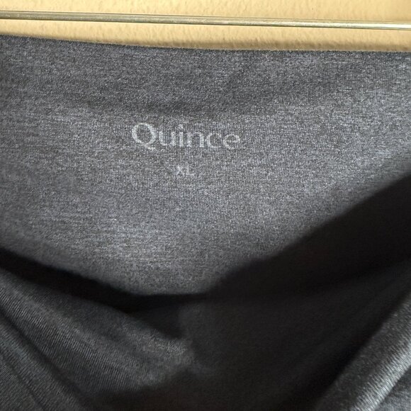 Quince Women's Navy Ultra Soft Cropped Bootcut Pants - Size XL Extra Large - Picture 4 of 5
